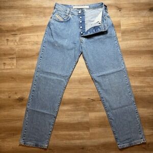 Vintage Diesel Saddle Jeans Men‎ 30x33 Blue Loose Tapered Italy Y2K (Tag 33)